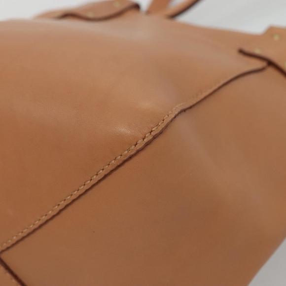 GUCCI Hand Bag Leather Beige Gold 94888 Auth ep9939 - Picture 9 of 16